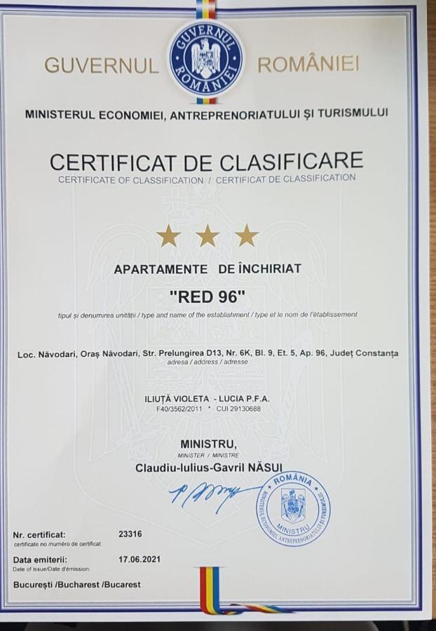 Apartament Red.96 Năvodari Zewnętrze zdjęcie